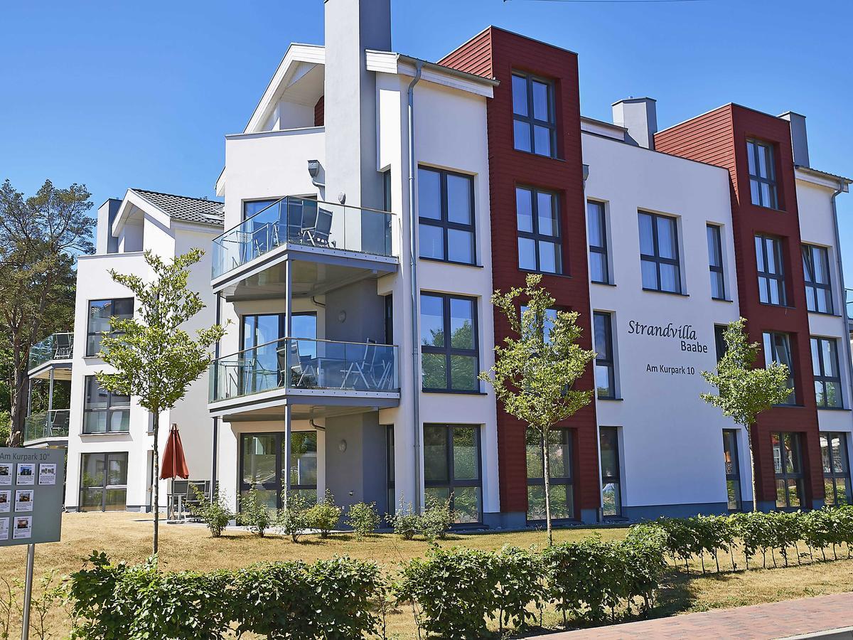 Strandvilla Baabe - Wg 12 Mit Meerblick, Kamin, Sauna, Whirlpool Екстериор снимка