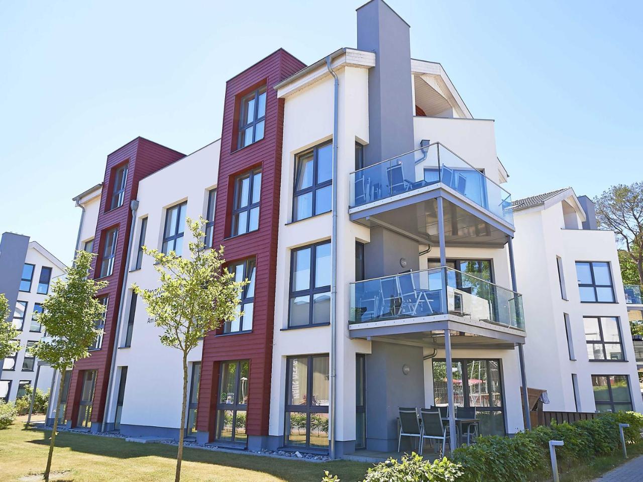 Strandvilla Baabe - Wg 12 Mit Meerblick, Kamin, Sauna, Whirlpool Екстериор снимка